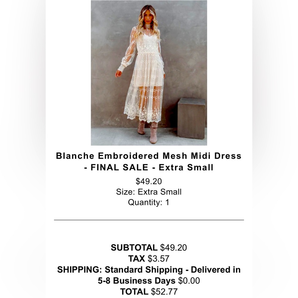 VICI- Victorian style MIDI Dress
